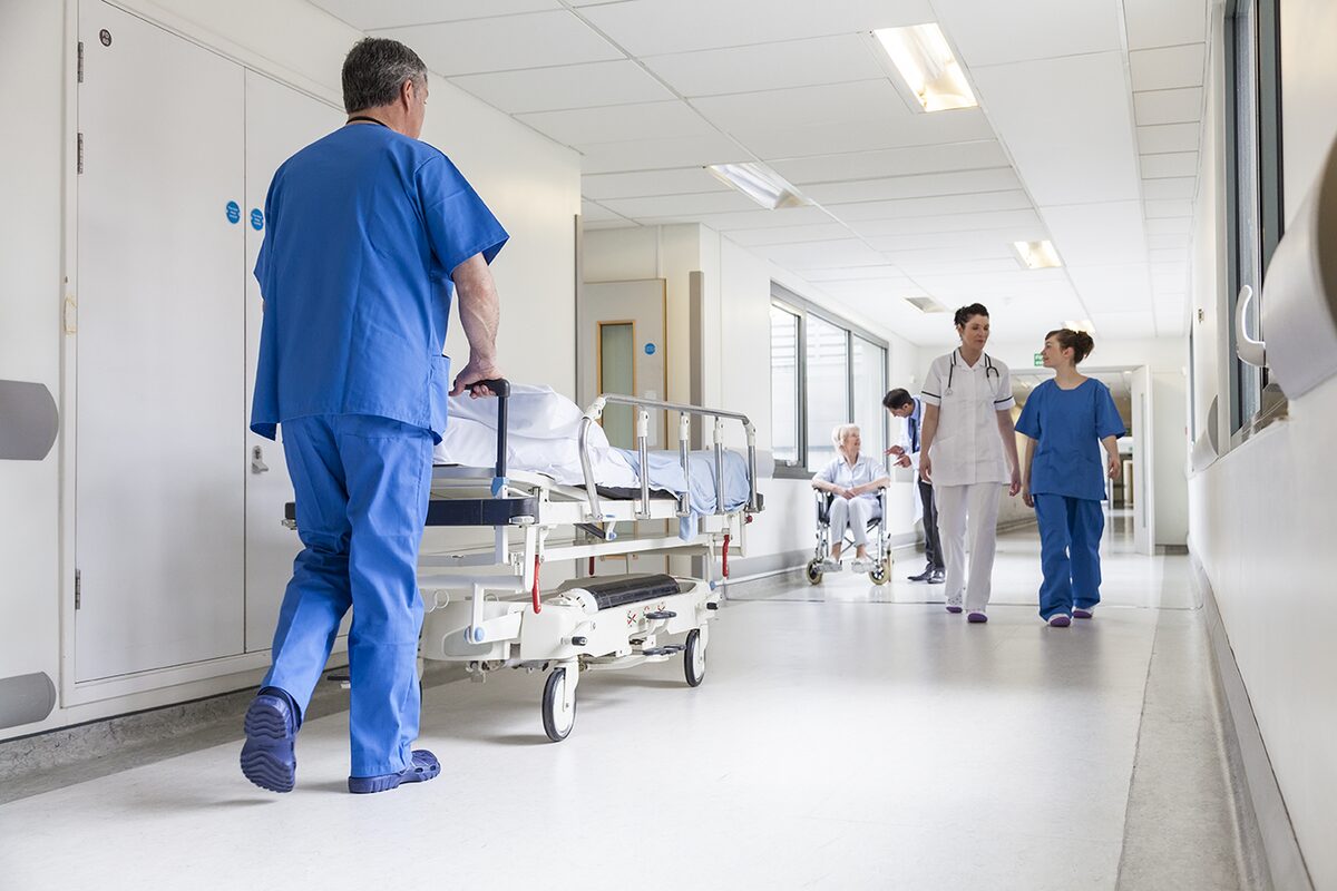 Alarmierung im Krankenhaus